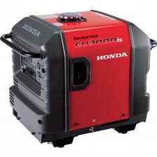 New 2017 HONDA EU3000IS 3000 watts, 120V
Power for your furnace, fridge, microwave, most 13,500 BTU RV AC units, and more
Super quiet
Convenient electric start
Fuel efficient - up to 20 hrs on 3.4 gal of gas
Inverter - stable power for computers and more