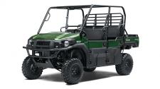 New 2019 KAWASAKI MULE PRO-DXT EPS TIMBERLINE GREEN MULE PRO-DXT EPS side x side puts down the hardworking muscle of a diesel engine with the versatility of 3- to 6-passenger seating.