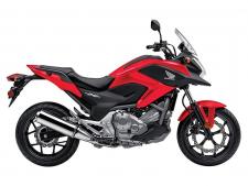 New 2014 HONDA NC700X RED On weekdays the NC700X is an awesome commuter. On weekends it’s a completely different animal. An explorer in the country and a devoted carver on twisty canyon roads. All made possible by the NC700X’s 670cc liquid-cooled parallel-twin engine offering a generous helping of useable torque, and the seating position for whatever adventure you have in mind.
