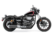 New 2015 YAMAHA BOLT R-SPEC RAVEN The Bolt R-Spec is stripped down and devoid of chrome parts and epitomizes the “Urban Performance Bobber” look. The compact chassis proudly showcases the 58 cubic inch (942cc), air-cooled, 60° V-twin sitting at the heart of the bike. The Bolt R-Spec uses modern technology to create a riding experience superior to other similarly sized machines. Even fuel injection and ignition timing maps have been carefully chosen specifically for this bike to deliver class-leading performance with strong low- and mid-range torque sure to bring a smile to every rider’s face. Components such as the 3.2 gallon fuel tank, belt drive, front and rear wheels, digital meter and steel fender. The slim body and low seat design combine to give the motorcycle light maneuverability and a stable handling feeling. The upright riding posture helps the rider feel the wind, hear the sounds, and experience the pulse of the machine. For riders who value personalization, the options for the Bolt R-Spec are limited only by the owner’s imagination. As we say at Star motorcycles, “we build it, you make it your own.” And as the perfect canvas for customization, Bolt R-Spec is the ultimate example of that philosophy.