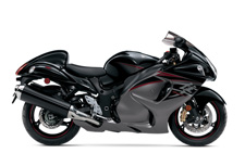 New 2016 SUZUKI GSX-R1300 HAYABUSA BLACK The Suzuki Hayabusa is quite simply the Ultimate Sportbike. Twist the throttle and it responds with awesome acceleration and crisp throttle response in every gear with an unbelievable top-end charge. Thanks to a lightweight and rigid twin-spar aluminum frame and state-of-the-art suspension, that performance is matched by equally impressive handling, providing exceptional control in tight corners, reassuring stability in sweeping turns and a smooth ride on the highway.