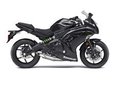New 2016 KAWASAKI NINJA 650 METALLIC CARBON GRAY The Ninja 650 has the appearance and performance of a sport bike, but it offers a rare combination of agile performance and modern practicality. Its powerful 649cc parallel-twin engine has fueled racers to success in AMA Pro Flat Track, yet it is practical enough to take on your everyday commute.