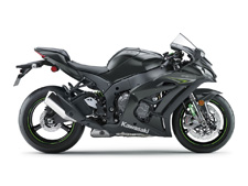 New 2016 KAWASAKI NINJA ZX-10R METALLIC MATTE CARBON GRAY CHAMPIONSHIP DRIVEN
No other supersport can claim the Superbike World Championship like the Ninja ZX-10R can. The Ninja ZX-10R propelled Kawasaki rider, Tom Sykes, to overall championship podium finishes every year since 2012—securing a championship title in 2013—and delivered the championship title once again for 2015, this time with Jonathan Rea aboard.
With the Ninja ZX-10R, development starts at the track. This is why only pure riding essentials make the cut. Down to the finest details, everything that goes into the Ninja ZX-10R has the sole purpose of making it the fastest bike on the track. And as a direct recipient of what the Kawasaki Racing Team (KRT) learns, the Ninja ZX-10R is equipped with championship-proven technology that makes it fully capable of dominating the streets too
