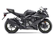 New 2016 KAWASAKI NINJA ZX-6R ABS METALLIC MATTE CARBON GRAY / FLAT EBONY Championship technology comes to the middleweight class with the Ninja ZX-6R. With the biggest engine in its class, the 636cc inline four-cylinder engine outperforms the competition.