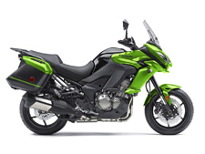 New 2016 KAWASAKI VERSYS 1000 LT CANDY LIME GREEN / METALLIC SPARK BLACK With an inspiring 1,043cc inline four-cylinder engine and nimble chassis, the Versys 1000 LT is sure to take you on an unforgettable adventure. Add in the comfort of an upright riding position and you have a package that really comes into its own on twisty mountain roads and scenic backroads.