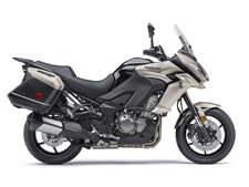 New 2016 KAWASAKI VERSYS 1000 LT METALLIC RAW TITANIUM / METALLIC SPARK BLACK With an inspiring 1,043cc inline four-cylinder engine and nimble chassis, the Versys 1000 LT is sure to take you on an unforgettable adventure. Add in the comfort of an upright riding position and you have a package that really comes into its own on twisty mountain roads and scenic backroads.