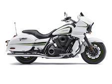 New 2016 KAWASAKI VULCAN 1700 VAQUERO ABS PEARL CRYSTAL WHITE Combining show-stopping style with the performance and dependability of a production Kawasaki motorcycle, the Vulcan 1700 Vaquero is the best of both worlds. A thunderous 1,700cc fuel-injected V-twin featuring advanced Kawasaki technology offers a smooth, reassuring ride.
