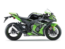 New 2016 KAWASAKI NINJA ZX-10R KRT EDITION LIME GREEN / EBONY CHAMPIONSHIP DRIVEN
No other supersport can claim the Superbike World Championship like the Ninja ZX-10R can. The Ninja ZX-10R propelled Kawasaki rider, Tom Sykes, to overall championship podium finishes every year since 2012—securing a championship title in 2013—and delivered the championship title once again for 2015, this time with Jonathan Rea aboard.
With the Ninja ZX-10R, development starts at the track. This is why only pure riding essentials make the cut. Down to the finest details, everything that goes into the Ninja ZX-10R has the sole purpose of making it the fastest bike on the track. And as a direct recipient of what the Kawasaki Racing Team (KRT) learns, the Ninja ZX-10R is equipped with championship-proven technology that makes it fully capable of dominating the streets too