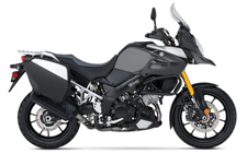 New 2016 SUZUKI V-STROM 1000 ABS ADVENTURE GRAY With the V-Strom 1000 ABS* Adventure, you can conquer city traffic as easily as you scale mountains. It has a fuel-injected, V-twin engine tuned for incredible low-end and mid-range torque. It is also the first Suzuki to come equipped with traction control*, a key to its versatile performance. It’s loaded with accessories that help you tackle any terrain, including hand-guards, a touring windscreen and side-mounted cases. A reliable machine that is All Adventure, No Compromises.