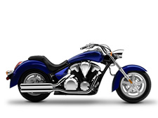 New 2016 HONDA STATELINE BLUE METALLIC People ride cruisers for two big reasons: the way they work, and the way they look. Around town and on the road, the relaxed, stretched-out cruiser style is not only comfortable, but it makes sense too. And the way they look—cruisers turn heads everywhere, even when they’re parked. That’s especially true of the Honda Stateline. With its stretched lines and progressive styling, it really stands out. With its 1312cc V-twin engine, shaft final drive, disc brakes and fuel injection, it’s as modern and trouble-free as any Honda out there, and you know how good that feels.