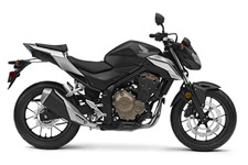 New 2016 HONDA CB500F ABS MATTE BLACK METALLIC/SILVER Honda’s twin-cylinder sportbikes revolutionized the world of motorcycling when they first appeared, and this latest generation—our 500 twins—are the best ever. Here’s what you need to know about the CB500F: It’s the most broad-spectrum of the 500 family, with minimal bodywork, a classic riding position, and a 30.9-inch seat height that fits a wide range of riders. Even though it’s just a couple of years old, for 2016, it gets some tasty updates both in terms of style and function.