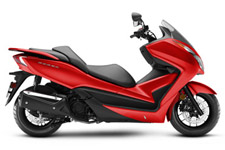 New 2016 HONDA FORZA PEARL RED The Honda Forza is one of the most practical scooters anywhere. Its 300-class engine has plenty of power—even two-up—and gets great mileage. Underseat storage makes errands a breeze. And the sleek bodywork means you’ll arrive in style.