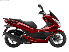 New 2016 HONDA PCX 150 DARK CANDY RED The Honda PCX150 is one of the most versatile, practical and sensible scooters on the planet, and a blast to ride! With new colors for 2016, it offers excellent fuel efficiency and plenty of room to carry a passenger. A large fuel tank gives you a long range, while dual headlights and sharp bodywork for a great look. Integrated storage for those trips to the market? Of course. Automatic transmission? Naturally.