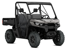 New 2017 CAN-AM DEFENDER DPS HD10 PURE MAGNESIUM METALLIC Take control with the Defender DPS that features comfortable Dynamic Power Steering (DPS), lightweight wheels and tires, adaptable storage, Visco Lok and more to make your job easier.