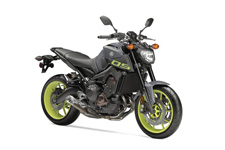 New 2016 YAMAHA FZ-09 ARMOR GRAY TOTAL BLAST ‑ TOTAL DEAL – The FZ‑09’s powerful 847cc in‑line 3‑cylinder crossplane crankshaft concept engine delivers huge torque combined with a lightweight chassis.