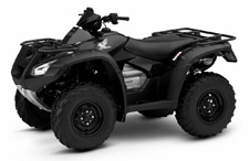 New 2017 HONDA FOURTRAX RINCON AT BLACK The outdoors can be a rough place—hot, cold, wet, dry, rocky, muddy, steep. But the smart outdoorsman—or outdoorswoman—knows that you don’t have to suffer. They find a way to smooth it instead of roughing it. And the Honda Rincon is one of the most refined, smooth, comfortable ATVs to ever take on what mother nature has to offer.