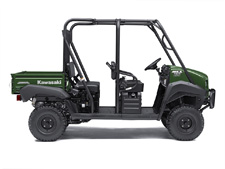New 2017 KAWASAKI MULE 4010 TRANS 4X4 TIMBERLINE GREEN THE MULE 4010 TRANS4X4 SIDE X SIDE IS A VERSATILE MID-SIZE TWO- TO FOUR-PASSENGER WORKHORSE THAT’S CAPABLE OF PUTTING IN A HARD DAY OF WORK AS WELL AS TOURING AROUND THE PROPERTY.