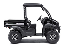 New 2017 KAWASAKI MULE SX 4X4 XC SE SUPER BLACK PACKED WITH VALUE AND UNDENIABLE CAPABILITY, THE NEW 2017
MULE SX 4X4 XC SE SIDE X SIDE HAS A RUGGED NEW APPEARANCE AND ENHANCED VERSATILITY. THE POWERFUL ENGINE, ROBUST DRIVETRAIN, LARGE WHEELS AND GENEROUS GROUND CLEARANCE ENABLE MAXIMUM OFF-ROAD CAPABILITY.
