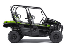 New 2017 KAWASAKI TERYX4 SUPER BLACK THE SPORTY TERYX4™ IS THE PERFECT BALANCE OF THRILLING POWER, A SMOOTH RIDE AND INCREDIBLE VERSATILITY MAKING IT MORE THAN READY FOR THE MOST DEMANDING ADVENTURES.