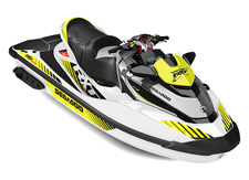 New 2017 SEA-DOO RXT-X 300 WHITE / DAYGLOW YELLOW Built for large bodies of water, rougher conditions, with the 300-hp Rotax 1630 ACE engine and Ergolock system. Your legs “lock in” to the machine for added control. Experience performance riding and go from 0-60 mph (0-96.6 km/h) in 3.8 seconds.