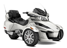 New 2017 CAN-AM SPYDER RT SM6 PEARL WHITE Jump on the Spyder RT, hit the road and don’t look back. With a long list of comfort and convenience features, you and your passenger will find the open road hard to resist.