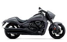 New 2017 SUZUKI BOULEVARD M109R B.O.S.S. METALLIC MATTE FIBROIN GRAY This is the performance cruiser other bikes wish they were. The dark and muscular M109R B.O.S.S. has a powerful V-twin engine using some of the largest pistons in the industry — a bike that will get your adrenaline flowing whenever you ride. This 109 cubic-inch engine is wrapped with aggressive blacked-out styling that includes slash-cut mufflers, drag-style bars, a supplied solo seat cowl, and a distinctively shaped headlight nacelle that’s uniquely Suzuki. This bike is not just about looks as stout inverted forks, a hidden single-shock rear suspension, and an ideally designed saddle delivers responsive handling and an exceptionally comfortable ride. Performance never looked so good, or so dark.