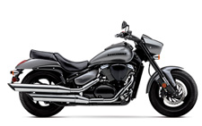 New 2017 SUZUKI BOULEVARD M50 METALLIC OORT GRAY The Suzuki Boulevard M50 is a muscle cruiser with sleek, yet powerful styling that includes slash-cut mufflers, a hard-tail look, and drag-style bars. The distinctively shaped headlight nacelle presents a look that’s uniquely Suzuki. Wherever you ride, the M50 offers responsive handling and an exceptionally comfortable ride, thanks to its inverted forks, smooth, single-shock rear suspension and ideally designed saddle. Its 50-cubic-inch V-twin engine with advanced Suzuki fuel injection is equally impressive, producing a load of torque for strong acceleration in every gear.