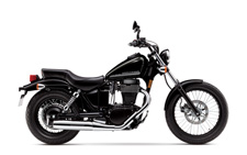 New 2017 SUZUKI BOULEVARD S40 GLASS SPARKLE BLACK The Suzuki Boulevard S40 takes a timeless single-cylinder design, a new blacked-out treatment, and adds a shot of advanced Suzuki technology to create a bike that combines exciting performance and a bold appearance with rock-solid reliability. It features a strong, rigid chassis for agile handling and lightweight responsiveness that makes it great for cruising down the boulevard or beyond the city limits. Best of all, one twist of the throttle rewards you with a strong blast torque from the 40-cubic-inch engine.