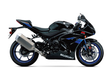 New 2017 SUZUKI GSX-R1000R GLASS SPARKLE BLACK It has been three decades, with more than a million editions sold, since the GSX-R line was born. And a decade and a half has elapsed since the first GSX-R1000 transformed the open sportbike class forever. Now, the 2017 GSX-R1000R is redefining what it means to be The King of Sportbikes.
This motorcycle’s chassis forms the lightest, the most compact, the most aerodynamic and the best-handling GSX-R1000 ever. Cradled in the new aluminum frame is an all-new engine that uses an exclusive Variable Valve Timing and Ride-by-Wire throttle bodies for a wide spread of power while delivering smooth and precise throttle response
Using an Inertial Measuring Unit (IMU) the GSX-R1000R’s advanced electronics package includes selectable performance modes so the motorcycle enhances and fine tunes rider inputs. The six-axis IMU lets the GSX-R1000R recognize its position on the street or race track to help the rider achieve an extraordinary level of riding performance.
Up front, new style BREMBO T-drive brake rotors grasped by Monobloc calipers connected to the exclusive Suzuki Motion Track Anti-lock Brake system provides strong, controlled braking. The precise and smooth SHOWA Balance Free suspension keeps the sticky Bridgestone RS10 tires in touch with the road. All of this forward-looking motorcycle technology is covered in all-new, wind tunnel-developed bodywork that’s uniquely GSX-R.
The King of Sportbikes is back, bow to the King.