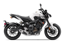 New 2017 YAMAHA FZ-09 INTENSITY WHITE THE ULTIMATE STREET FIGHTER ‑ NOW EVEN MEANER The new FZ‑09’s powerful 847cc in‑line 3‑cylinder crossplane crankshaft concept engine and new refinements deliver huge thrills, style and class‑leading performance.