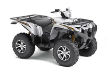 New 2017 YAMAHA GRIZZLY EPS 4WD SE MATTE SILVER W/ ALUMINUM WHEELS Grizzled Good Looks – The Grizzly EPS Special Edition boasts unmatched performance and impressive good looks.