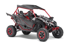 New 2017 YAMAHA YXZ1000R EPS SS SE MATTE BLACK W/ BLACK SUNTOP & BEADLOCK WHEELS Shifty Good Looks – The YXZ1000R SS SE shifts the pure sport Side‑by‑Side class to another level with fully adjustable FOX 2.5 Podium X2 shocks, bead lock wheels, eye‑catching color scheme and more.