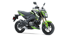 New 2017 KAWASAKI Z125 PRO KRT LIME GREEN / EBONY Representing Kawasaki in global racing activities, Kawasaki Racing Team (KRT) supports the world’s best racers on the world’s most advanced motorcycles. The KRT-inspired color and graphics package is offered on select Kawasaki production street models to empower everyday riders with Kawasaki’s long legacy of motorcycle racing at the world championship level. The Z125 PRO KRT Edition offers exclusive styling inspired by Kawasaki Racing Team’s WSBK racing involvement and features Lime Green/Ebony bodywork.