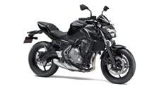 New 2017 KAWASAKI Z650 ABS METALLIC FLAT SPARK BLACK / METALLIC SPARK BLACK Aggressive, supernaked Z styling comes to life in an ideal blend of sporty performance and everyday versatility. Featuring a lightweight chassis that contributes to its overall light weight and a strong, torquey engine at its core, the new Z650 naked sportbike is a compact middleweight unlike any other. With each ride, smooth power and nimble handling make the Z650 incredibly fun and easy.