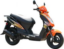New 2017 KYMCO AGILITY 125 Tired of relying on your legs, your bicycle, your friends or your skateboard for transportation? Check out KYMCO’s Agility 125, a versatile and spirited scooter that’s easy on the eye and easier on the pocketbook. With power from a 125cc, 4-stroke engine coupled to a smooth-shifting CVT transmission, the Agility 125 is your ticket to self-reliance. Available in red, orange or blue, the Agility 125 delivers up to 75 miles per gallon fuel economy and comes with a helmet hook and under seat storage that makes it easy for you to take your board along for the ride.