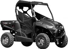 New 2017 KYMCO UXV 450I LE The 2016 KYMCO UXV 450i LE is proof that exclusivity needn’t come with a big price. With a powerful 443cc engine, no job is too big for this workhorse. Built for the toughest jobs on the planet, the UXV 450i’s compact chassis is easy to maneuver and fits comfortably in the bed of most standard pickups. The UXV 450i’s ergonomic design with bench seat and tilt steering wheel provides ease of access for both driver and passenger. With gas-assisted rear dump bed, built-in tailgate storage and outstanding ground clearance, it’s a perfect choice for those who work hard and play harder.