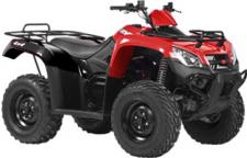 New 2017 KYMCO MXU 450I The MXU 450i provides big-time 4×4 utility in a mid-sized ATV thanks to a powerful liquid-cooled and fuel-injected 443cc engine. KYMCO’s CVT automatic transmission with low, high, neutral, reverse and park is easy to operate and the on-demand 2WD/4WD helps the MXU 450i conquer even the most demanding terrain. Its compact size enhances its maneuverability making it the perfect vehicle for tight quarters. Front and rear racks, a 12-volt accessory outlet and a 2-inch receiver hitch for towing loads up to 1050 pounds also are standard. Stopping power comes from hydraulic dual disc front and single disc rear brakes.