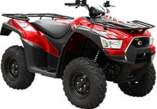 New 2017 KYMCO MXU 700I With its versatility and power, the MXU 700i is perfectly in tune with today’s ATV users. Equipped with a 695cc, liquid-cooled, fuel-injected SOHC engine, the MXU 700i boasts 45 horsepower, more than enough to master any off-road challenge. A CVT automatic transmission, on-demand, push button 2WD/4WD, dual A-arm suspension and hydraulic disc brakes are standard and amenities include five position pre-load, oil damped shocks that provide as much as 10.4 inches of log-crossing clearance, a 187-pound receiver hitch and storage under the fenders. The MXU 700i comes in any color you want as long as it’s green, black or red.