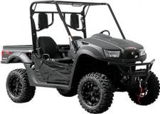 New 2017 KYMCO UXV 700I LE Powered by our 695cc fuel-injected and liquid-cooled 4-stroke, 4 valve engine, the UXV 700i LE 4×4 features push button, on-demand 2WD/4WD, an CVT automatic transmission with differential lock, independent dual A-arm suspension front and rear, hydraulic disc brakes, front and rear, a 12-volt DC outlet and a 3,000 pound winch. Like all KYMCO UXV models, it comes standard with a 420-pound tilting cargo bed, 2-inch receiver hitch, under hood locking glove box, under seat storage and dual beverage holders. Twenty-six inch tires and aluminum alloy wheels with either matte black or diamond silver paint completes the package.