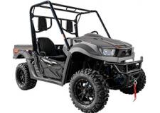 New 2017 KYMCO UXV 700I LE EPS Powered by our 695cc fuel-injected and liquid-cooled 4-stroke, 4 valve engine, the UXV 700i LE 4×4 features push button, on-demand 2WD/4WD, an CVT automatic transmission with differential lock, electronic power steering, independent dual A-arm suspension front and rear, hydraulic disc brakes, front and rear, a 12-volt DC outlet and a 3,000 pound winch. Like all KYMCO UXV models, it comes standard with a 420-pound tilting cargo bed, 2-inch receiver hitch, under hood locking glove box, under seat storage and dual beverage holders. Twenty-six inch tires and aluminum alloy wheels with either matte black or diamond silver paint completes the package.