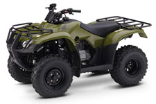 New 2017 HONDA FOURTRAX RECON ES GREEN There’s an old saying: It’s not the size of the dog in the fight; it’s the size of the fight in the dog. And that’s certainly true when it comes to the world of all-terrain vehicles. Bigger isn’t always better—like on a tight trail, when it’s time to load and unload, or when it’s time to open up your wallet.
