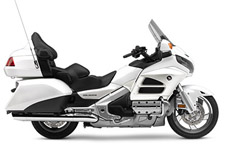New 2017 HONDA GOLDWING AUDIO COMFORT NAVI XM PEARL WHITE For over four decades, the Gold Wing has been refining the concept of the perfect touring bike. Starting with its horizontally opposed engine offering power, smoothness and ultimate performance. It also sports shaft final drive and a chassis designed for day long comfort, full-coverage bodywork and integrated luggage to tackle any ride in style and comfort.