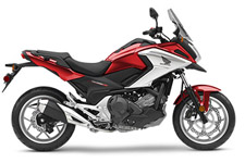 New 2017 HONDA NC700X DCT CANDY RED On weekdays the NC700X is an awesome commuter. On weekends it’s a completely different animal. An explorer in the country and a devoted carver on twisty canyon roads. All made possible by the NC700X’s 670cc liquid-cooled parallel-twin engine offering a generous helping of useable torque, and the seating position for whatever adventure you have in mind.
