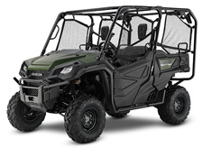 New 2017 HONDA PIONEER 1000-5 OLIVE When it comes to finding new, innovative ways to solve problems, Honda has always risen to the challenge. Take our family of Pioneer 1000s. These great side-by-sides got it right the first time in terms of comfort, handling, hauling, and user-friendly features, but we’ve taken the opportunity to make them even better this year. By applying a hefty dose of Honda technology, we’re giving you what we think is the best side-by-side out there—the new Pioneer 1000 Limited Edition. What makes it so special? First, the combination of Honda’s exclusive automatic Dual-Clutch Transmission (DCT), combined with our revolutionary I-4WD technology. Then we’ve added FOX QS-3 shock absorbers, and have enhanced the Pioneer 1000’s comfort and protection features.