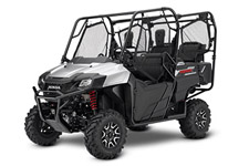 New 2017 HONDA PIONEER 700-4 DELUXE MATTE SILVER Who says you can’t improve on perfection? Some side-by-sides get it right from the very start. And some get it better than right. Like the Honda Pioneer 700s. We’ve taken what was already a great side-by-side and made it even better for 2017. That’s because we’re introducing the new Pioneer 700 Deluxe models. With even more features, new color options, new shifting options, power steering and new safety features, the standard or Deluxe models are going to be the perfect side-by-side choice for thousands of owners.
