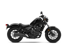 New 2017 HONDA REBEL 500 BLACK The Rebel 500 is a true triple threat: part impressive performance, part minimalist good looks and completely fun to ride. The first thing you’ll notice is its subtle, blacked-out looks. From the compact frame to its low-slung seat, it’s just cool. Once you get on, you’ll know immediately that this bike was meant to be ridden, thanks to an impressive lean angle, and a 471cc parallel-twin engine tuned for middle and upper-rpms. Ride it stock. Trick it out. Either way, this bike just feels right.