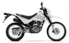 New 2018 SUZUKI DR200S The 2018 Suzuki DR200S is the affordable motorcycle that can tackle a dirt trail or be a street commuter that gets 88MPG with its reliable 199cc engine complete with push-button electric-starting, telescopic front forks, a 3.3 gallon tank, and abundant torque. This makes the DR200S is the intelligent choice for trail enthusiasts and commuters alike. With sharp, competition-like styling, a choice of Champion Yellow or Solid Special White bodywork with new, distinctive graphics, and a reasonable 33.3 inch seat height, this 278 pound cycle delivers the agile maneuverability and fun Suzuki is known for.