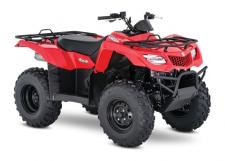 New 2018 SUZUKI KINGQUAD 400 FSI RED The 2018 Suzuki KingQuad 400FSi features a five-speed manual-shift transmission and semi-automatic clutch for those who favor a bit sportier performance. It cranks out an impressive amount of torque and has an incredibly wide powerband for exceptional performance on the trail or on the job. A high-performance iridium spark plug and refined Pulsed-secondary AIR-injection (PAIR) system help provide outstanding fuel efficiency, clean emissions, and great performance.