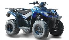 New 2018 KYMCO MXU 270 The MXU 270 is an ATV short in altitude, tall in attitude. There’s nothing like the KYMCO MXU 270’s light-duty level of can-do performance. It can tow and carry over 500-lbs., perform as an awesome trail bike, and do farming duties, making the MXU 270 a hands-down thumbs-up value leader. Designed for riders 14-years old or over, the MXU 270 is the ATV for novice riders. Around the ranch, the yard, or the farm’s lower forty, it makes quick work of chores with its 270cc liquid-cooled, carbureted, 4-stroke engine, and automatic CVT transmission with F-N-R selection.Shaft drive, dual A-arm front and swingarm rear suspension, preload adjustable shocks, dual-disc front and single-disc rear brakes, 22-inch tires, and cargo racks add to its value. Available in Red, Tan, Green, or Blue. ATV riders younger than 16 years of age must be supervised by an adult, and should take a training course.
This item may not be available immediately in dealer stock. Some items may need to be ordered. See terms for details. 11194