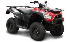New 2018 KYMCO MXU 700I The MXU 700i is the big sized base model ATV by KYMCO, providing a winning solution for cost conscious consumers, with its load of go-anywhere capabilities. Powered by a 695cc, fuel-injected, liquid-cooled, 4-stroke, 4-valve, engine, it features push-button, on-demand, 2WD/4WD, driven by KYMCO’s always-in-the-right-gear automatic CVT transmission, with H-L-N-R-P drive modes. This ATV also features dual A-arm suspension and stopping power provided by hydraulic dual-disc front brakes and shaft-mounted hydraulic disc rear brake. The chassis offers an upper Hudson River-crossing clearance of 10.4-inches. KYMCO’s active Engine Braking accentuates control over the toughest terrain, and the MXU 700i comes outfitted with left and right locking topside fender storage, right-rear under-fender storage, a 12v accessory outlet and 26” tires and steel wheels. Available in Red, Blue, Green.
This item may not be available immediately in dealer stock. Some items may need to be ordered. See terms for details. 11199